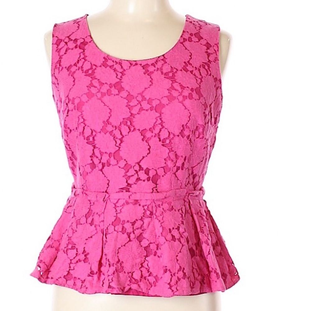 Nwt Worthington lace peplum tank